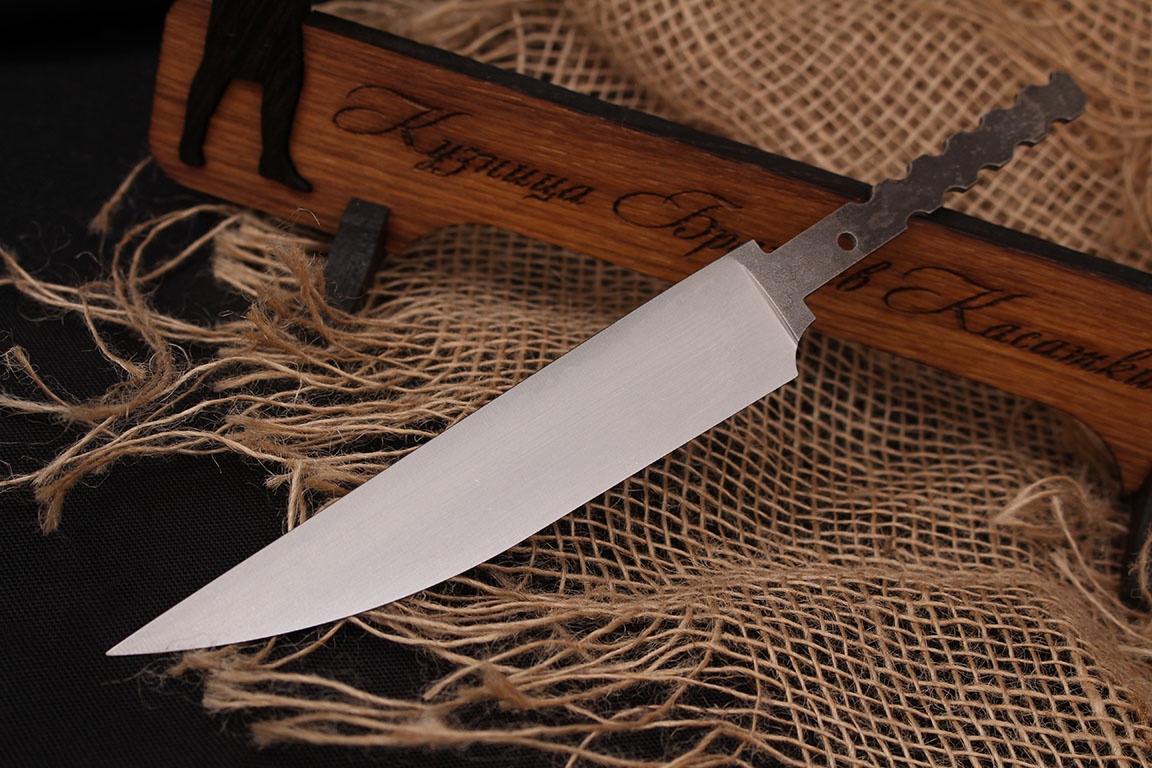 Клинок кухонный универсальный 140мм, сталь 95х18